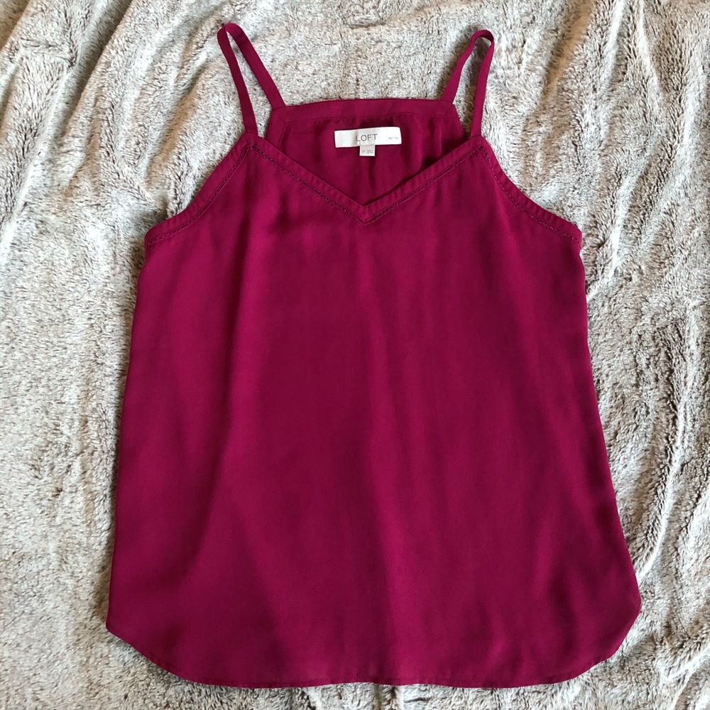 Loft Petite Tank Top Blouse